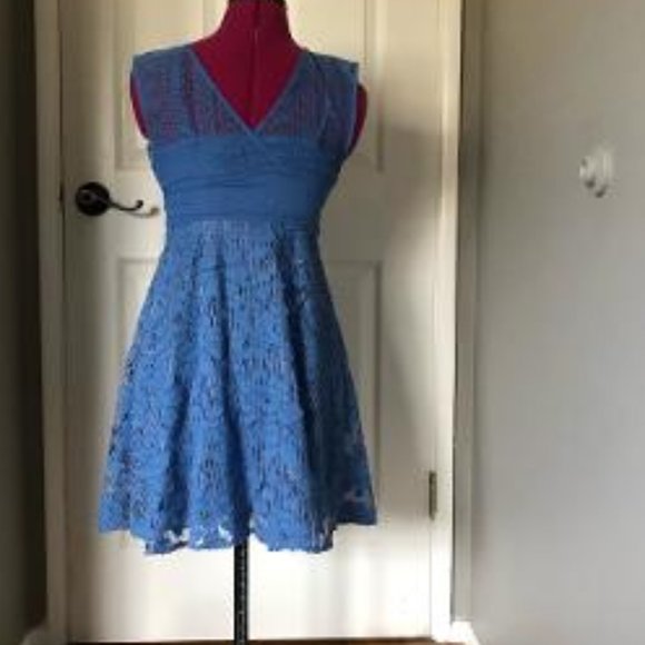 Blue Lace Moulinette Soeurs Dress 2P - Picture 4 of 8